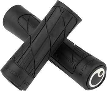 Ergon GA2 Lock On Grips - Premium Mountain Bike Handlebar Grips for Comfort & Control - Ideal for MTB, Road Bikes & Cycling Adventures