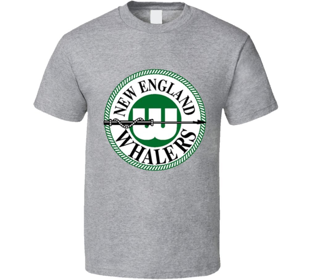 New England Whalers NHL Hockey T-Shirt for Men - Soft Cotton Vintage Sports Tee - Perfect for Game Day, Fan Events & Casual Wear