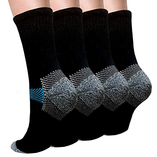A01- Crew Black-4 Pack