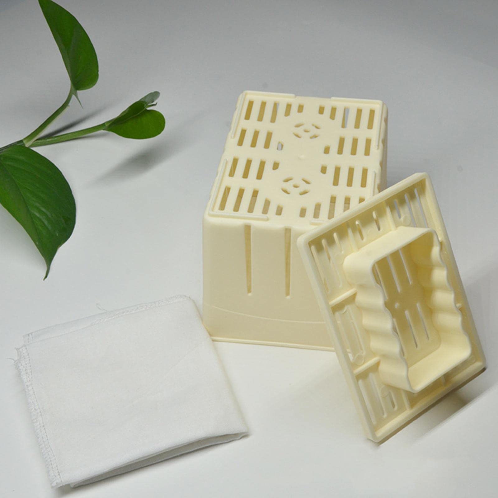 MagiDeal Kitchen Tofu Press - Efficient Tofu Strainer & Maker for DIY Homemade Tofu, Easy Water Removal, Perfect for Vegan Cooking & Meal Prep at Home