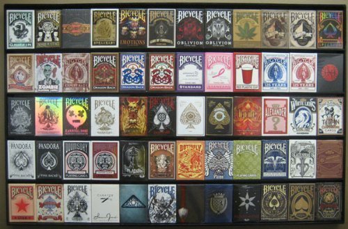 60 Deck Acrylic Playing Card Display Frame - Premium Collectible Card Holder for Poker, Magic & Trading Cards | Perfect for Home Decor, Game Rooms & Collector Showcases
