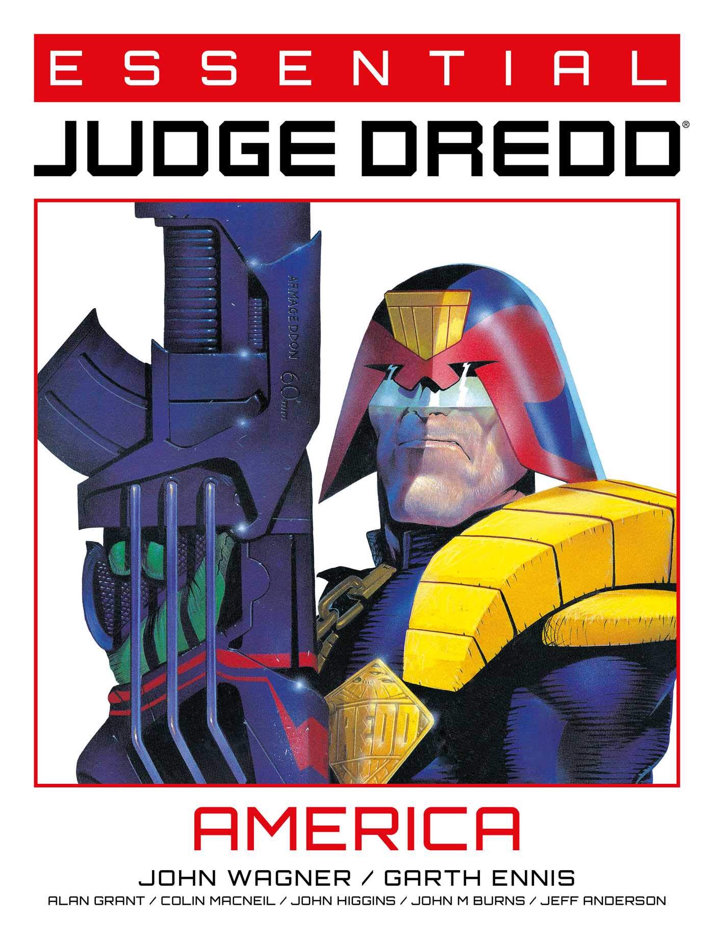 Essential Judge Dredd: America - Graphic Novel Collection | Classic Comic Book Series for Adults | Perfect for Superhero Fans & Comic Collectors | Great Gift for Birthday, Christmas & Comic Conventions