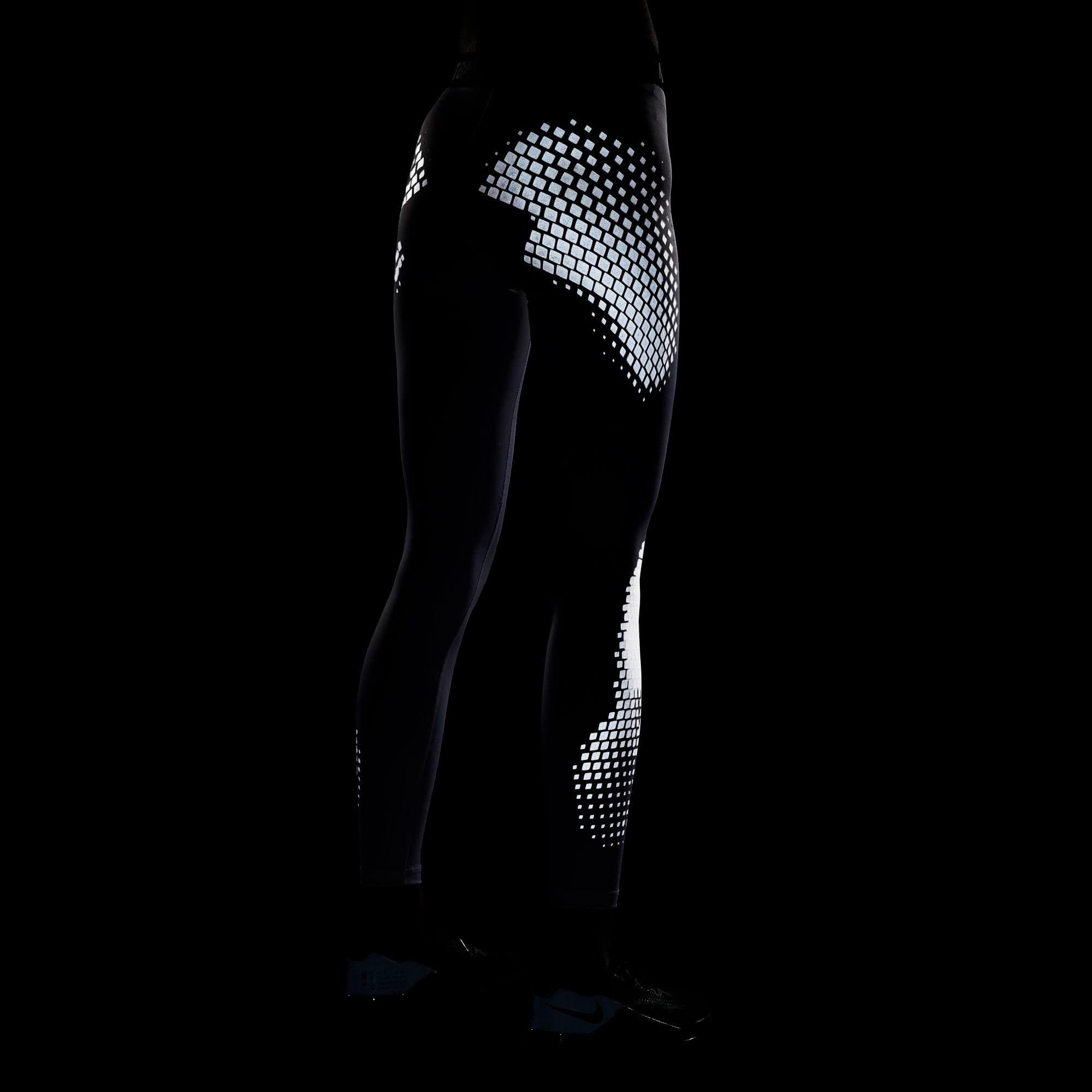 Nike Women's Dri-FIT Vapor Softball Training Slider Tights - White & Black - Size Small - Moisture-Wicking Workout Leggings for Running, Yoga & Gym