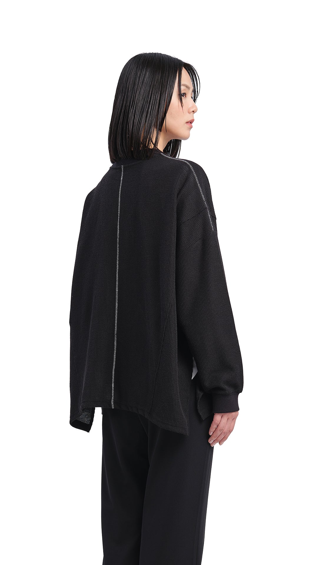 Stylish Oversized Cut Sewn Cardigan for Women - Cozy Knit Sweater for Fall & Winter - Perfect for Layering, Casual Outfits, and Relaxing at Home