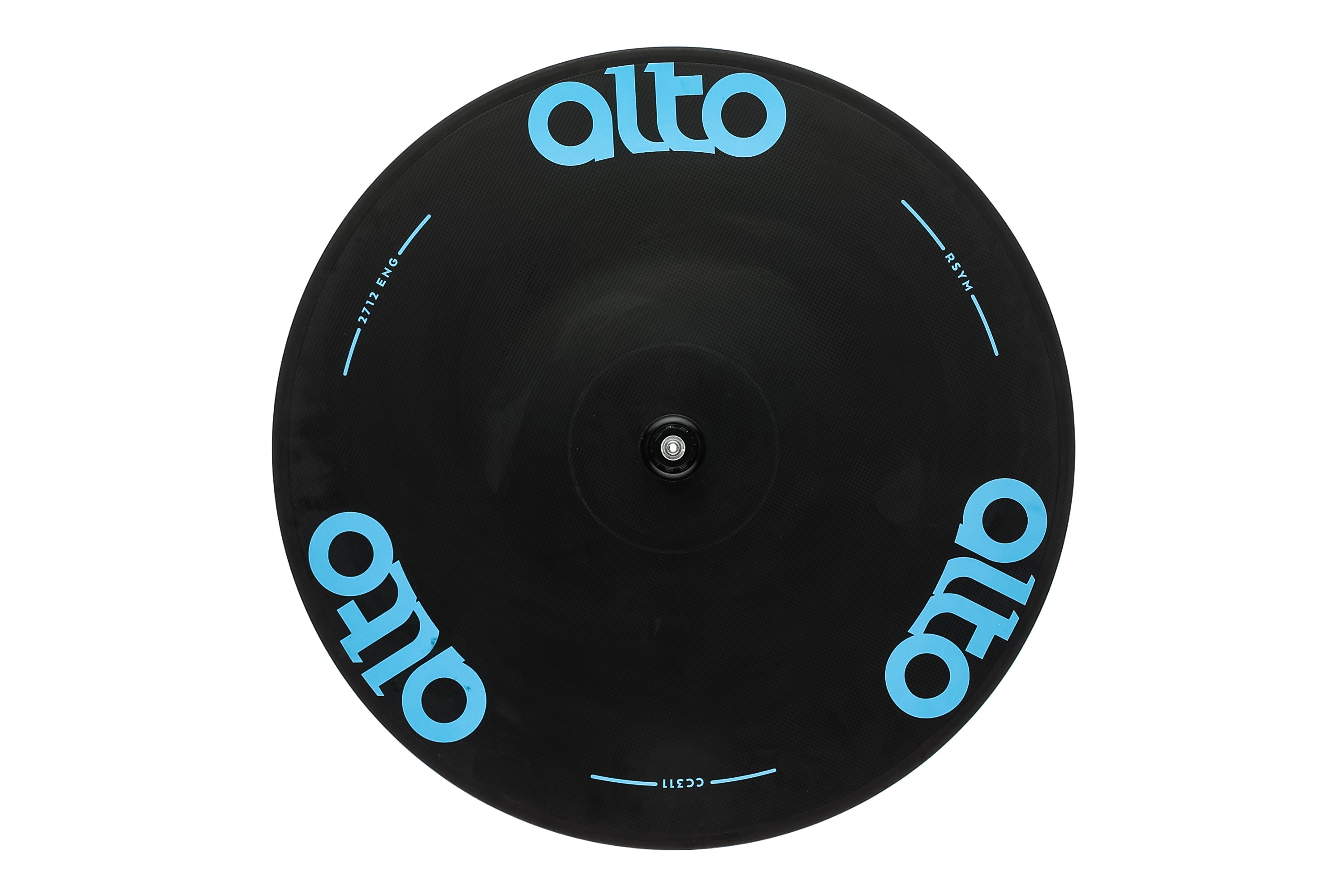 Alto CC311 Carbon Tubeless 700c Disc Rear Wheel - Lightweight Road Bike Wheel for Racing & Performance Cycling - Perfect for Road Bikes, Triathlon & Endurance Rides
