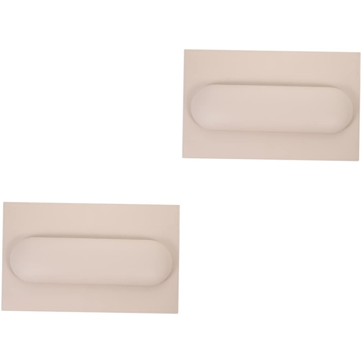 Minkissy 2 Pack Manicure Hand Pillow & Nail Table Mat Set - Soft Arm Rest for Nail Tech Accessories, Non-Slip Desk Mat for Professional Nail Salon & Home Manicure - Perfect for Gel, Acrylic & Nail Art Application