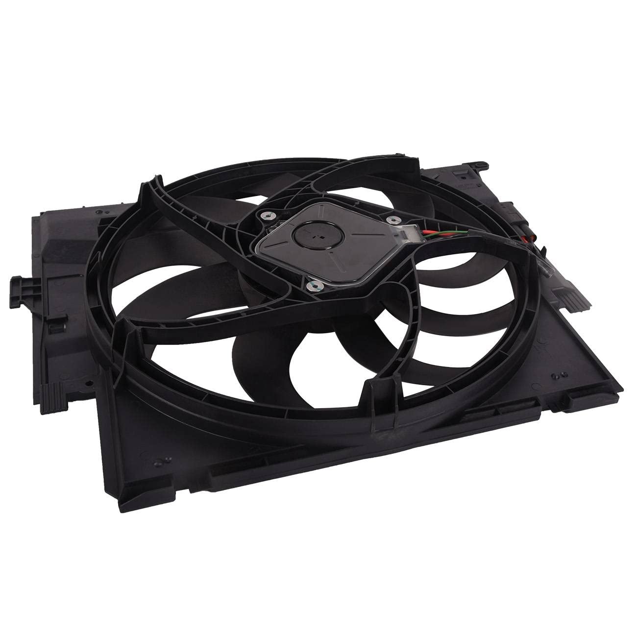 Topaz 17428641964 Radiator Cooling Fan Assembly - Compatible with BMW 328i 335i 435i M235i (2012-2016) - Perfect for Engine Cooling & Overheating Prevention