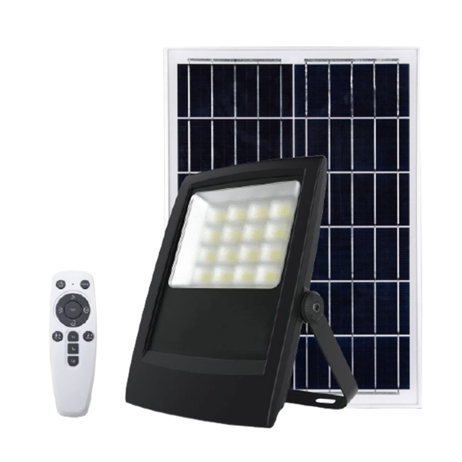 LEDMyplace 4.8W Solar Motion Sensor Flood Lights - 880 Lumens, 6000K Daylight White, Auto On/Off, Waterproof Outdoor Security Lights with Remote Control - Perfect for Patio, Yard, Garden, Driveway & Street Lighting
