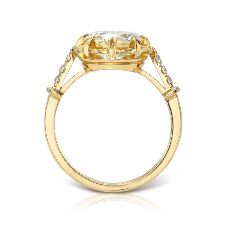 Arielle Single Stone Ring - Elegant Solitaire Ring for Women - Perfect for Engagement, Wedding, and Everyday Wear