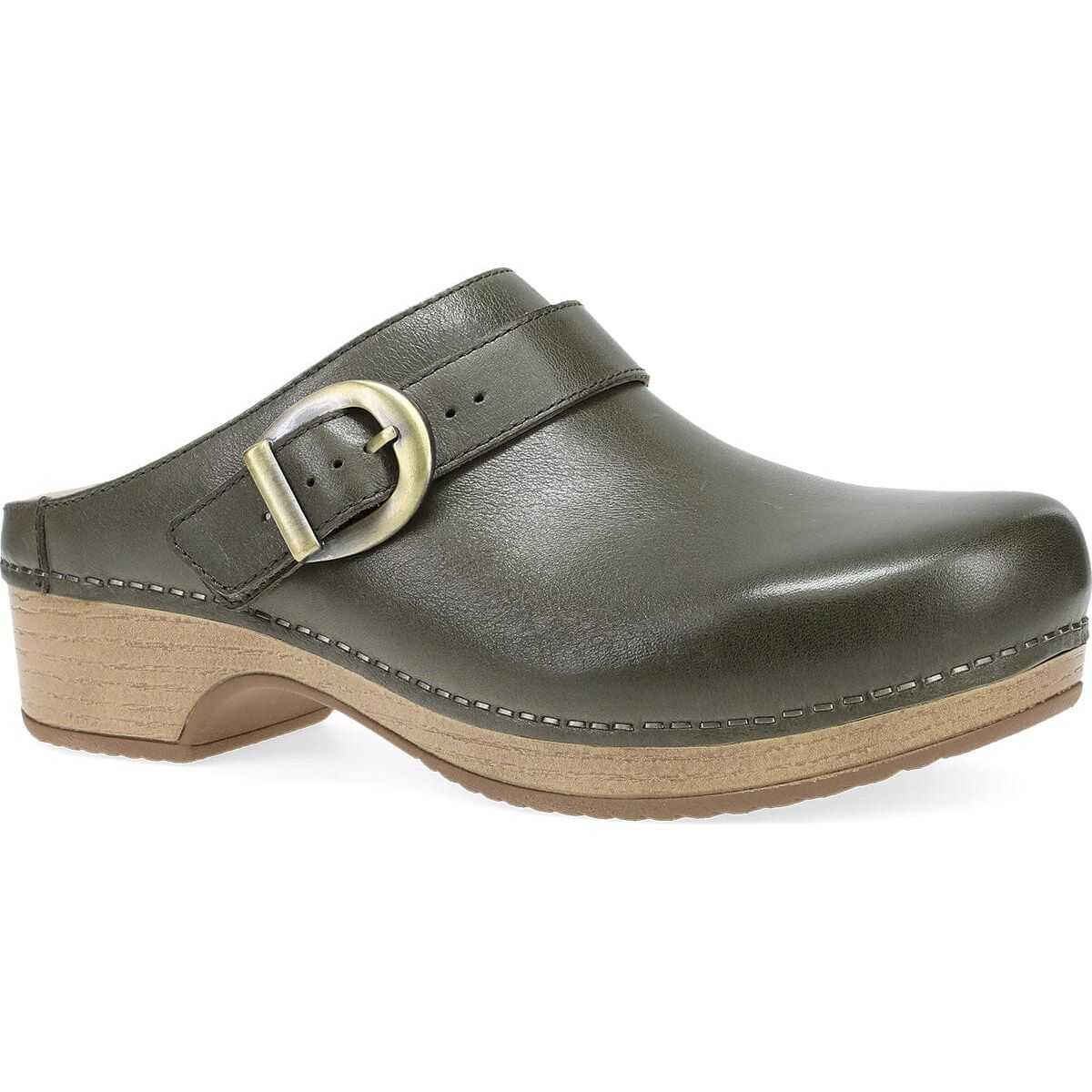 DANSKO BAYLOR Comfortable Leather Clogs for Women - Final Sale | Slip-Resistant Work Shoes for Nurses, Chefs & Professionals