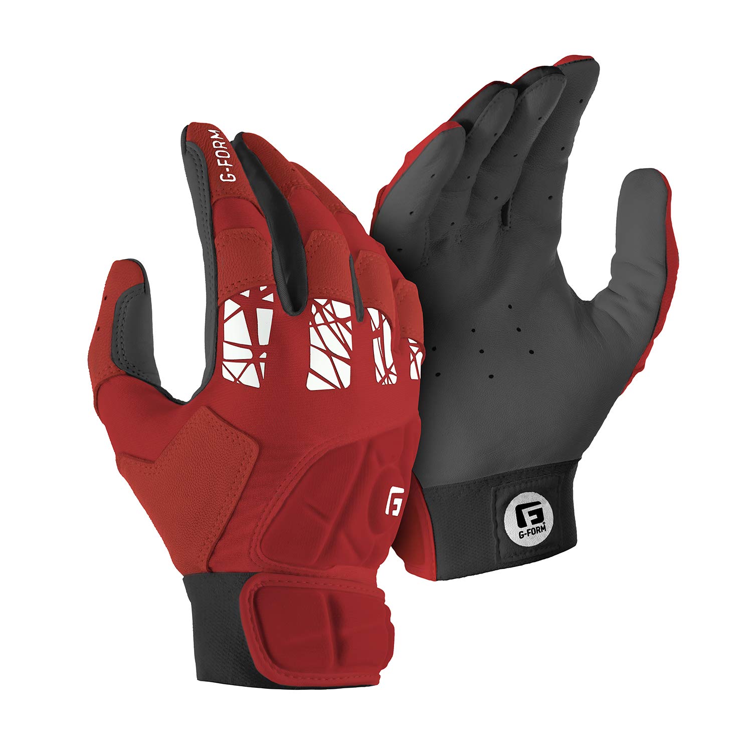 G-Form Pure Contact Batting Gloves - Lightweight & Durable Baseball Gloves for Hitting & Fielding - Perfect for Baseball, Softball & Training Practice