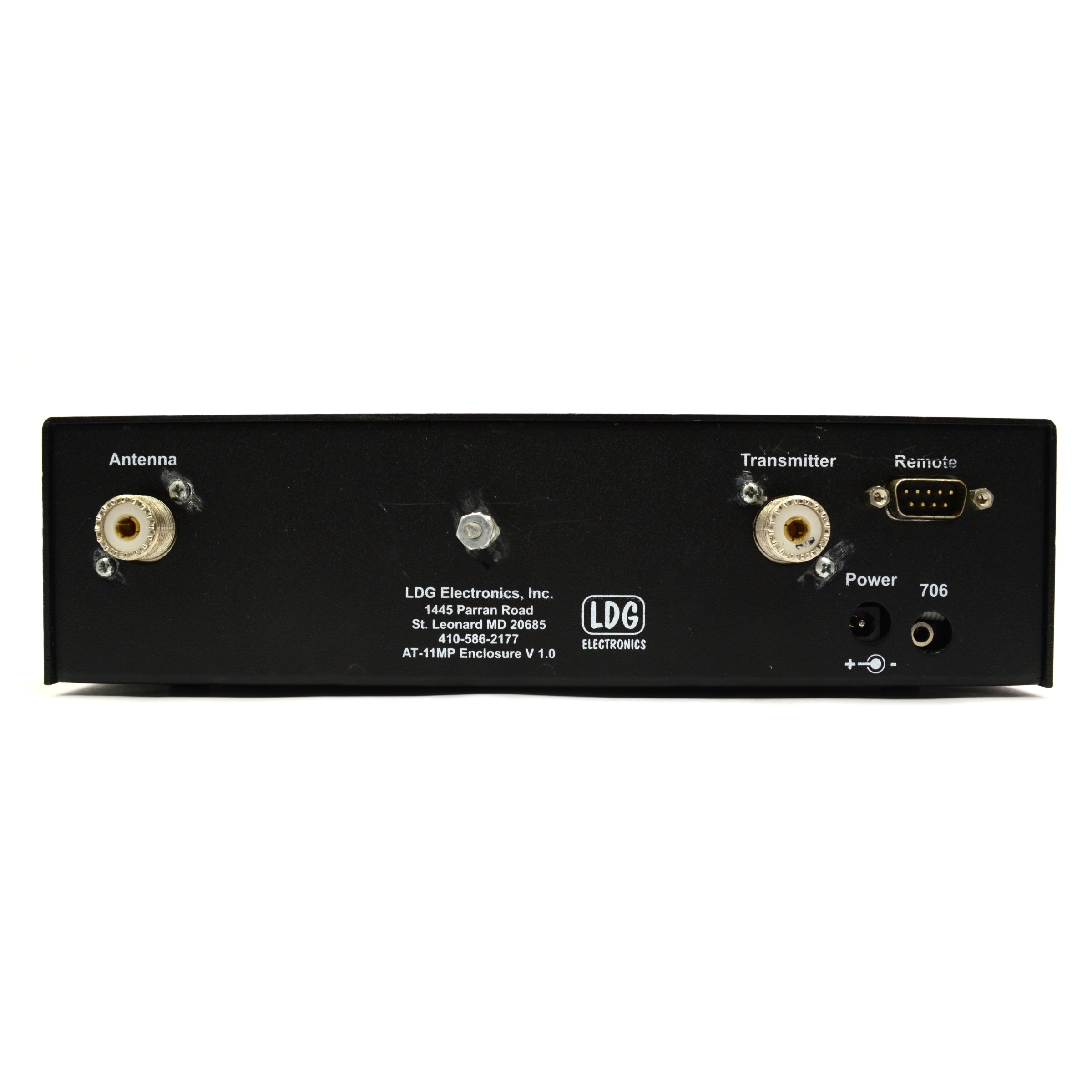 LDG Electronics AT-11MP Automatic Ham Radio Antenna Tuner - Used in Good Condition | Perfect for Amateur Radio Operators & Field Operations