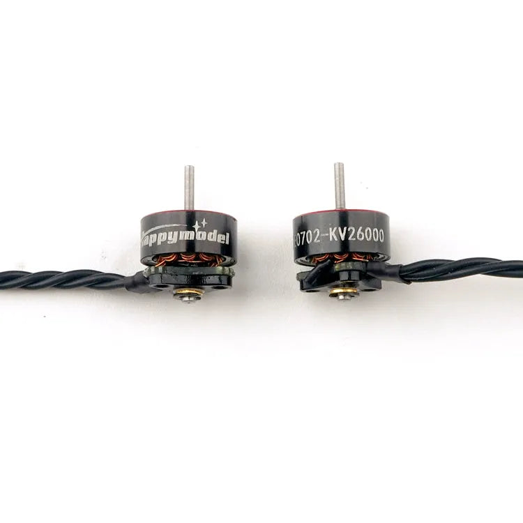 Happymodel SE0702 Brushless Motors - 23000KV, 26000KV, 28000KV Options for 1S FPV Whoop Drones (4-Pack) - Perfect for Indoor Racing and Freestyle FPV Flying