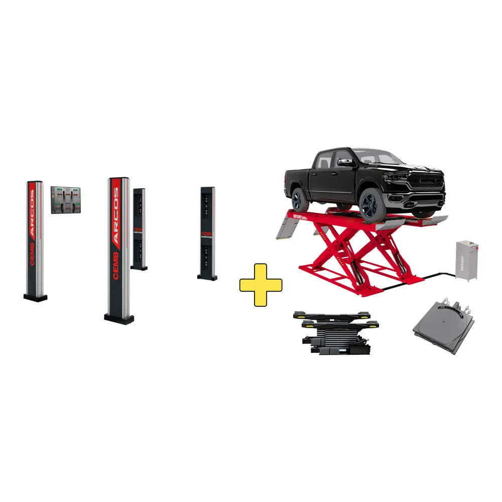 Complete Alignment Solution Rotary XA12 + Cemb ARGOS FULL - Precision Shaft Alignment Tools for Industrial Machinery Maintenance and Repair