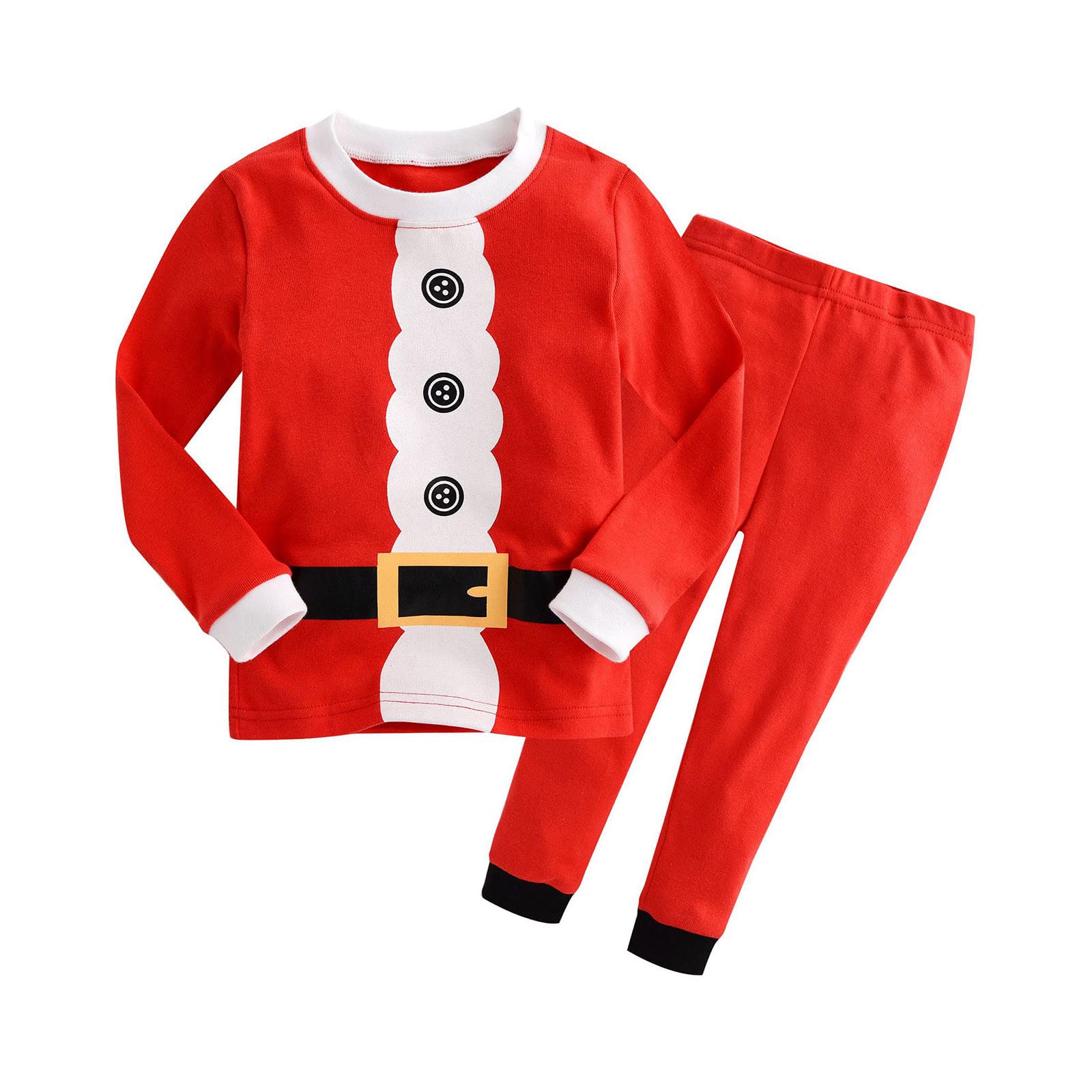 Halloween Outfit for Toddlers - Boys & Girls 2-Piece Set with Long Sleeve Striped Shirt and Solid Pants | Cute Costume for Trick-or-Treating, Parties & Photo Shoots