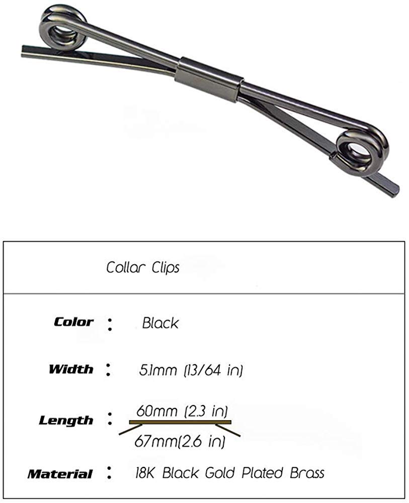 Silver Metal Tie Clips & Collar Bars - Elegant Necktie Pins & Shirt Collar Stays for Men | Perfect for Weddings, Business Meetings & Formal Events