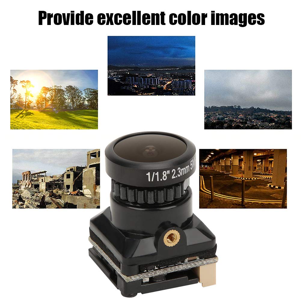 1080P Mini Drone Camera with 2.3mm Lens - 8g Lightweight FPV Camera for RC Drones (19x19x19mm) - Perfect for Outdoor Aerial Photography & FPV Racing