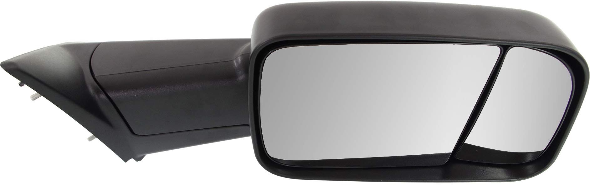 Garage-Pro Manual Remote Glass Blind Spot Mirror Compatible with Ram 1500/2500/3500 (2012-2022) & 1500 Classic (2019-2022) - Passenger Side Towing Mirror - Perfect for Enhanced Visibility & Safe Lane Changes