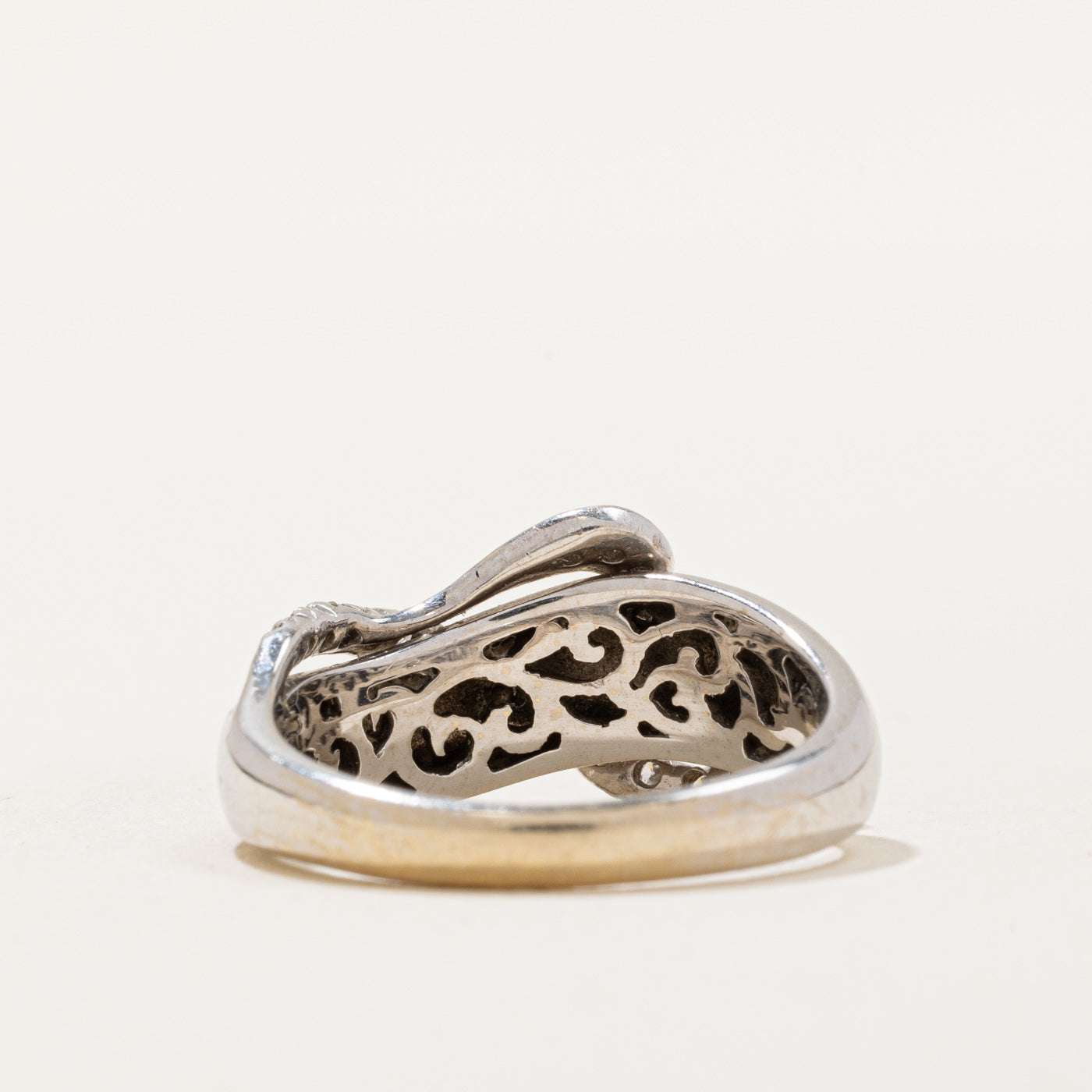 0.19ctw Diamond Heart Ring - Size 6.75 | Elegant Valentine's Gift for Her | Perfect for Anniversaries, Engagements & Special Occasions