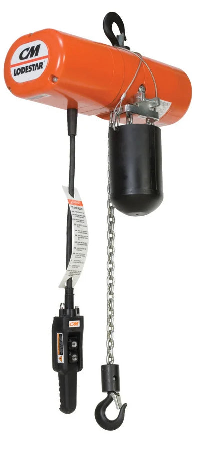 Lodestar 2 Ton 110V Electric Hoist with 10m Lift - Heavy Duty Lifting for Warehouses, Construction & Industrial Use