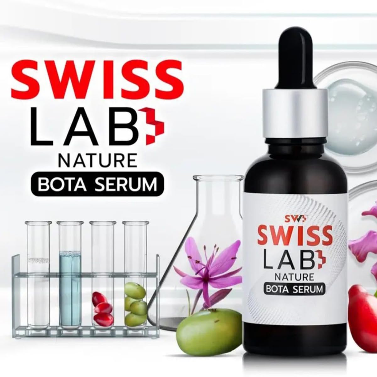 Swisslab Nature Bota Serum 30ml - Moisturizing & Nourishing Skin Care for Dry Skin