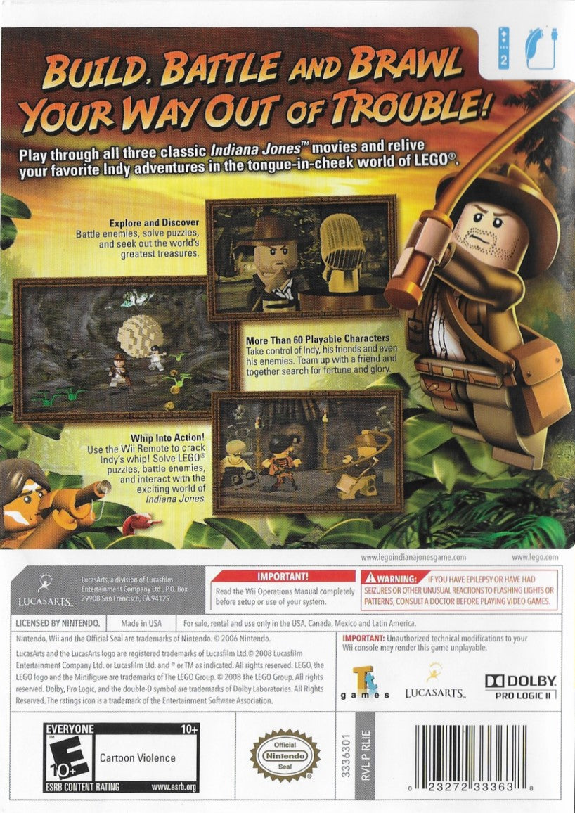 LEGO Indiana Jones: The Original Adventures Building Set - Creative Construction Toy for Kids & Collectors - Perfect for Playtime, Gifts & Display