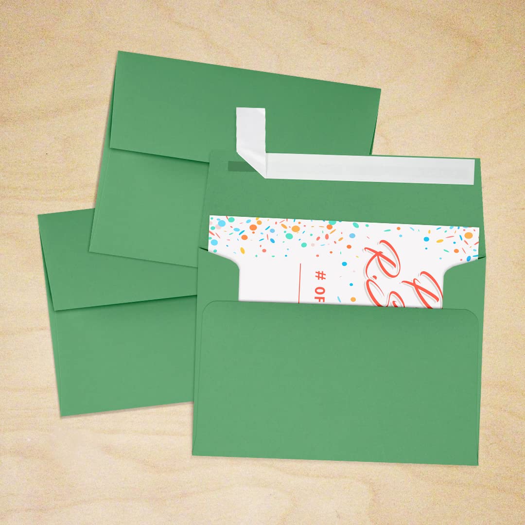 Premium A2 Invitation Envelopes with Peel & Press Seal - 4 3/8