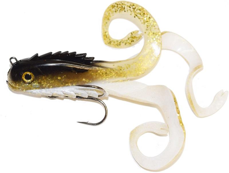 Chaos Tackle Micro Medussa Fishing Lures (2 Pack) - Perfect for Bass, Trout, and Panfish in Freshwater Lakes and Rivers