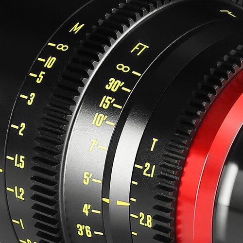 Meike 24mm T2.1 Full Frame Cinema Prime Lens for Canon EF Mount - Professional Cine Lens for Filmmaking, Videography & Photography