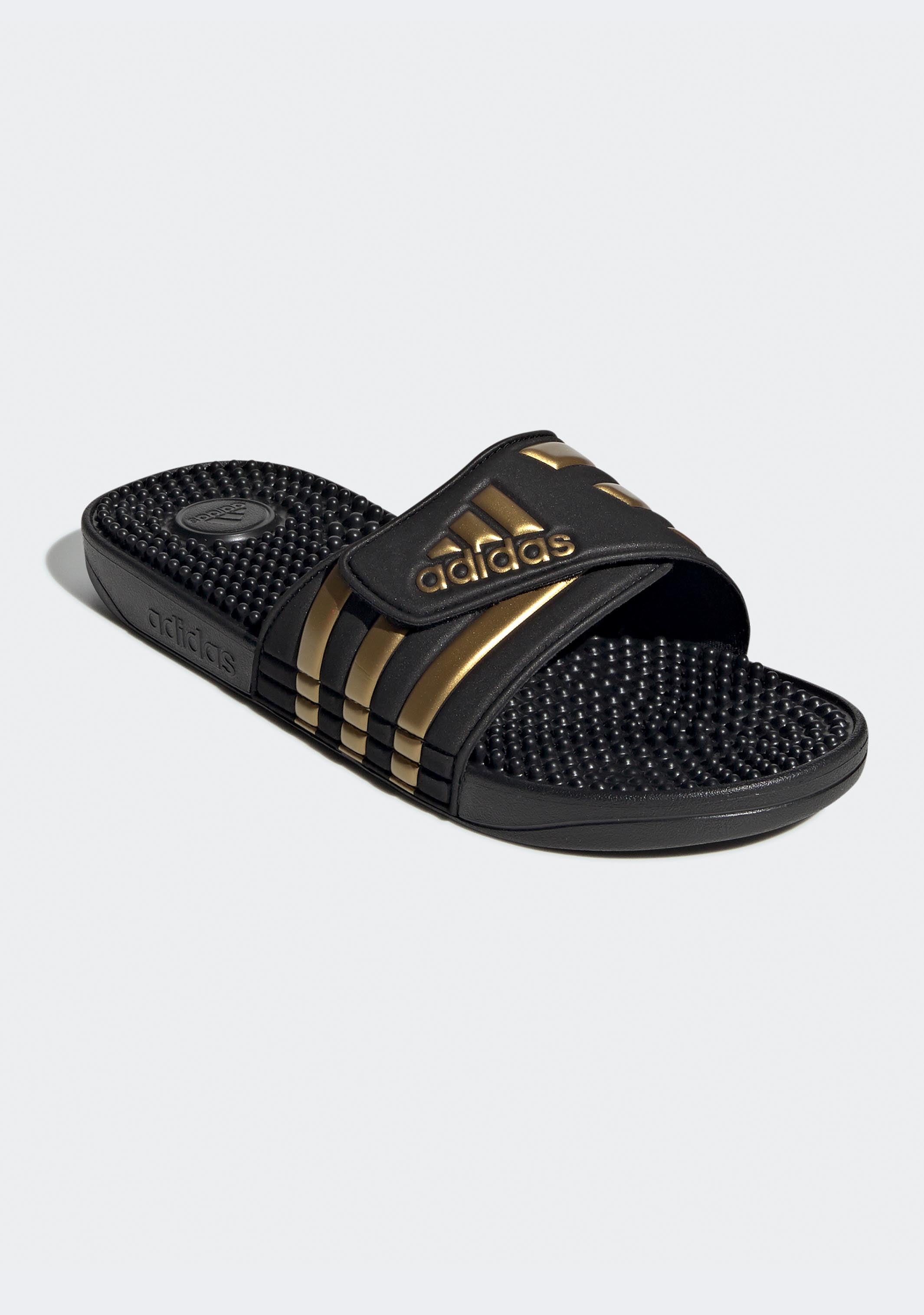 Adidas Men's Adissage Slide Sandals - Comfortable & Supportive Slides for Casual Wear, Pool, Beach & Lounging
