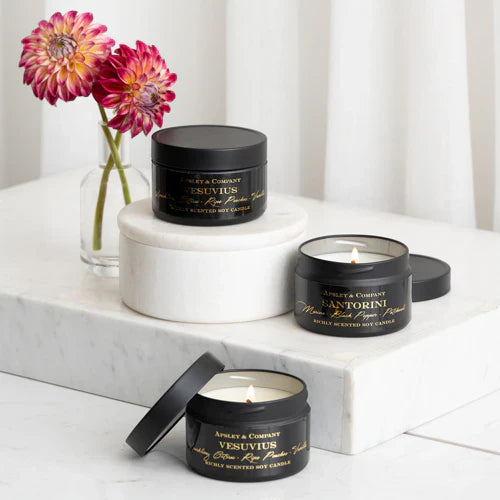 Premium Kaliningrad Scented Travel Candle 150g - Handmade Soy Wax Aromatherapy Candle by Apsley & Co | Perfect for Relaxation, Gifts & Home Decor