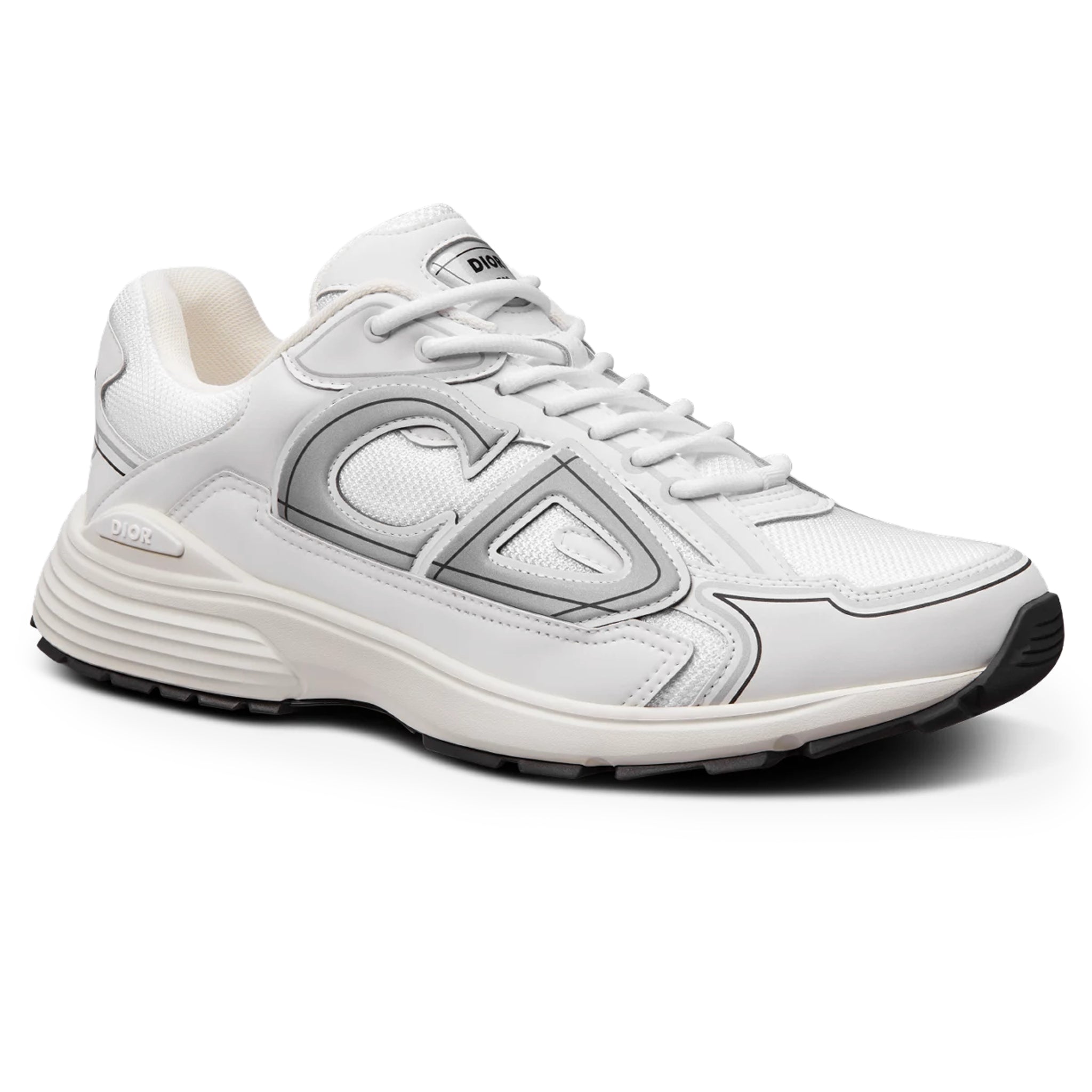 Dior B30 Countdown Mesh White Sneakers for Men - Stylish Luxury Fashion Shoes for Casual Wear & Street Style Outfits