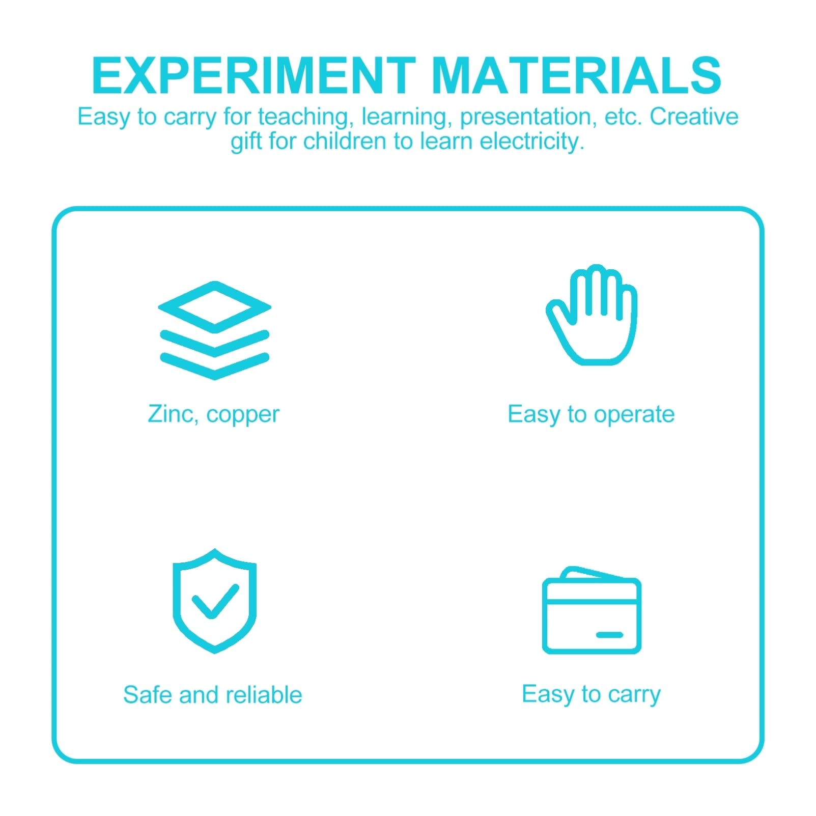 iplusmile 10 Pairs Zinc & Copper Electrode Sheets for Electroplating, Copper Plating, and Science Experiments - Perfect for DIY Projects, Jewelry Making, and STEM Education