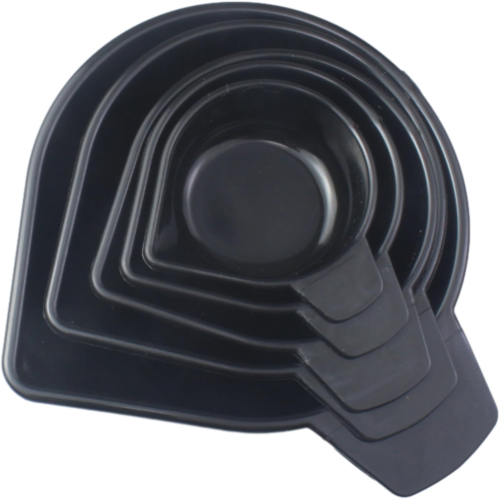 5 Pcs Plastic Weighing Dishes with Narrow Spout - Scale Pans for Food, Jewelry & Lab Use - Perfect for Powder, Liquid Measurement & Laboratory Supplies | Kitchen, Jewelry Making & Scientific Experiments