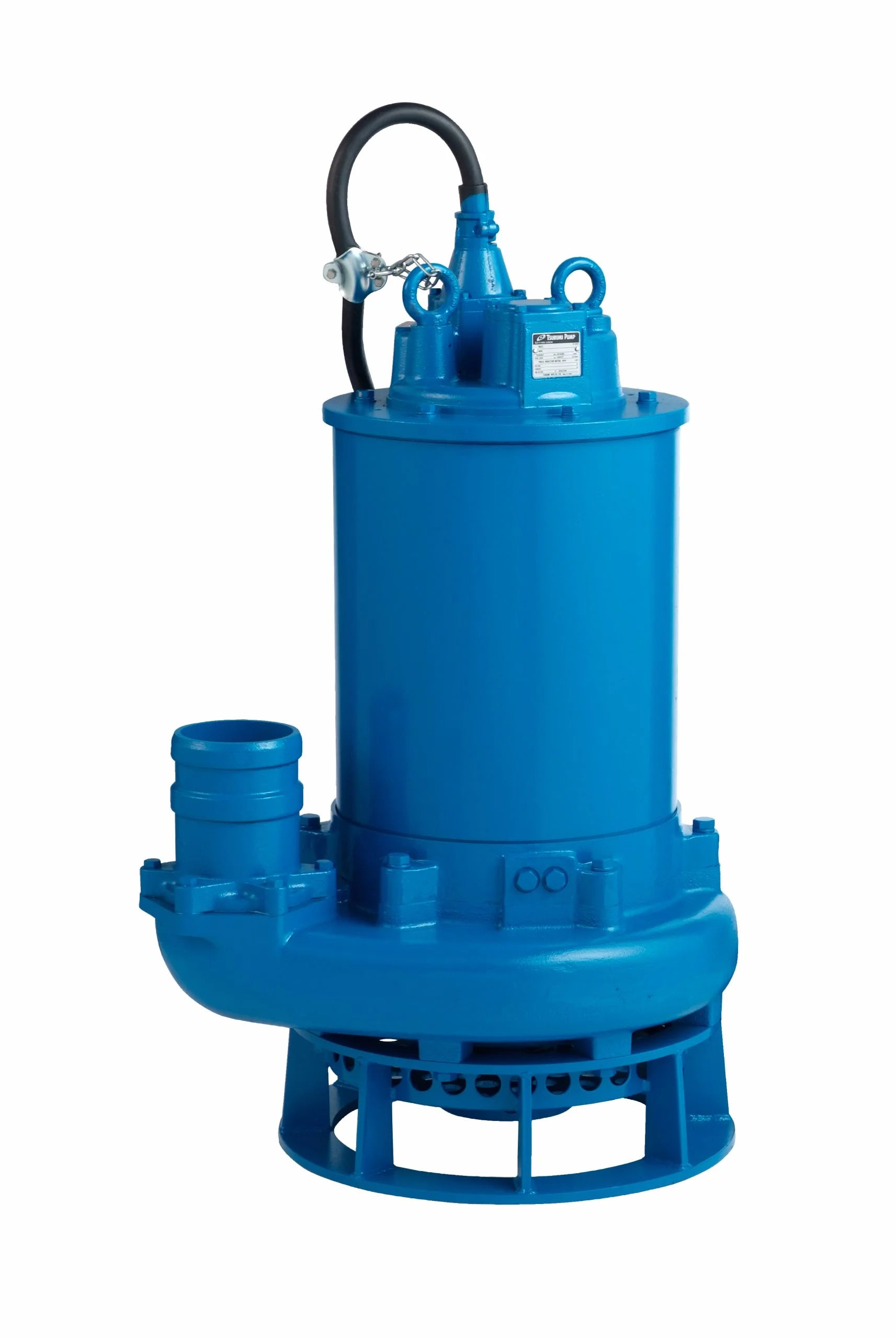 Tsurumi GPN Series High Power Heavy Duty Submersible Wastewater Pump - 3 Phase Motor for Industrial, Construction & Flood Control Applications