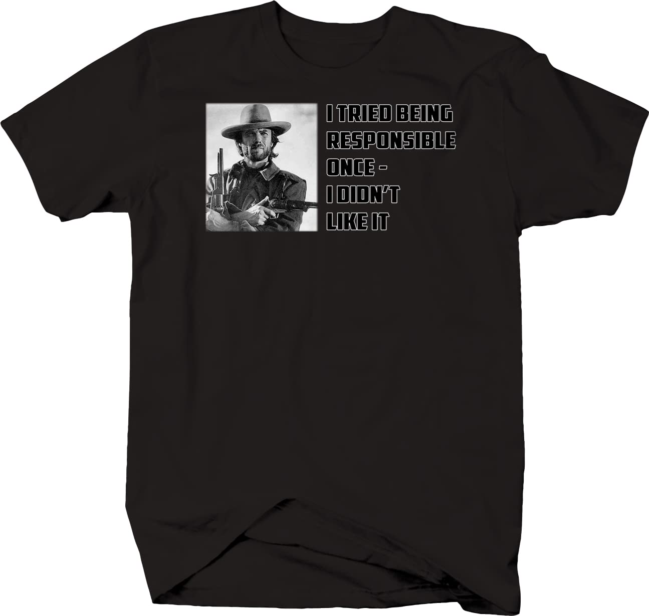 Impact Art Funny Cowboy Gun Softstyle T-Shirt - Comfortable Cotton Tee for Western Lovers, Rodeo Events & Casual Wear