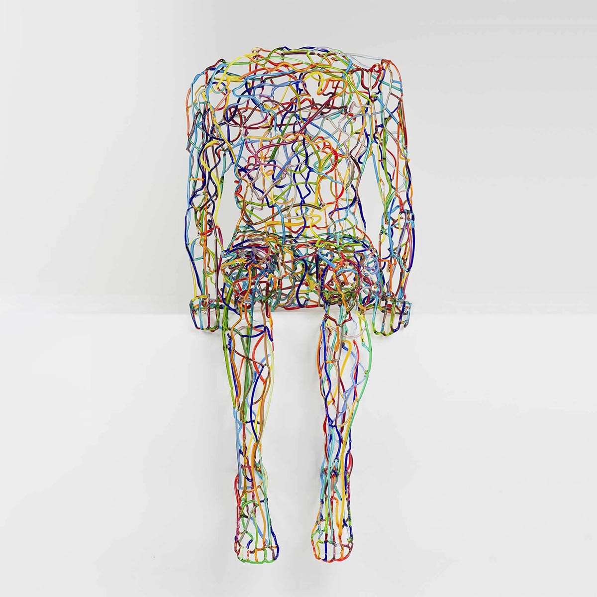Handcrafted Psycosomatic Soft Glass Sculpture - Unique Art Decor for Home, Office & Meditation Spaces
