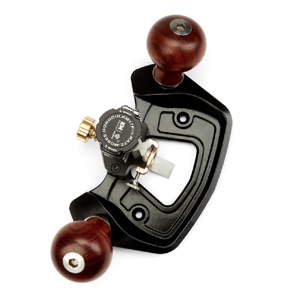 Premium Aluminum Alloy Router Plane - Adjustable Blade Woodworking Hand Tool with Depth Stop for Joinery, Cabinet Making & DIY Projects - Perfect for Wood Shaping, Edge Trimming & Smoothing Surfaces