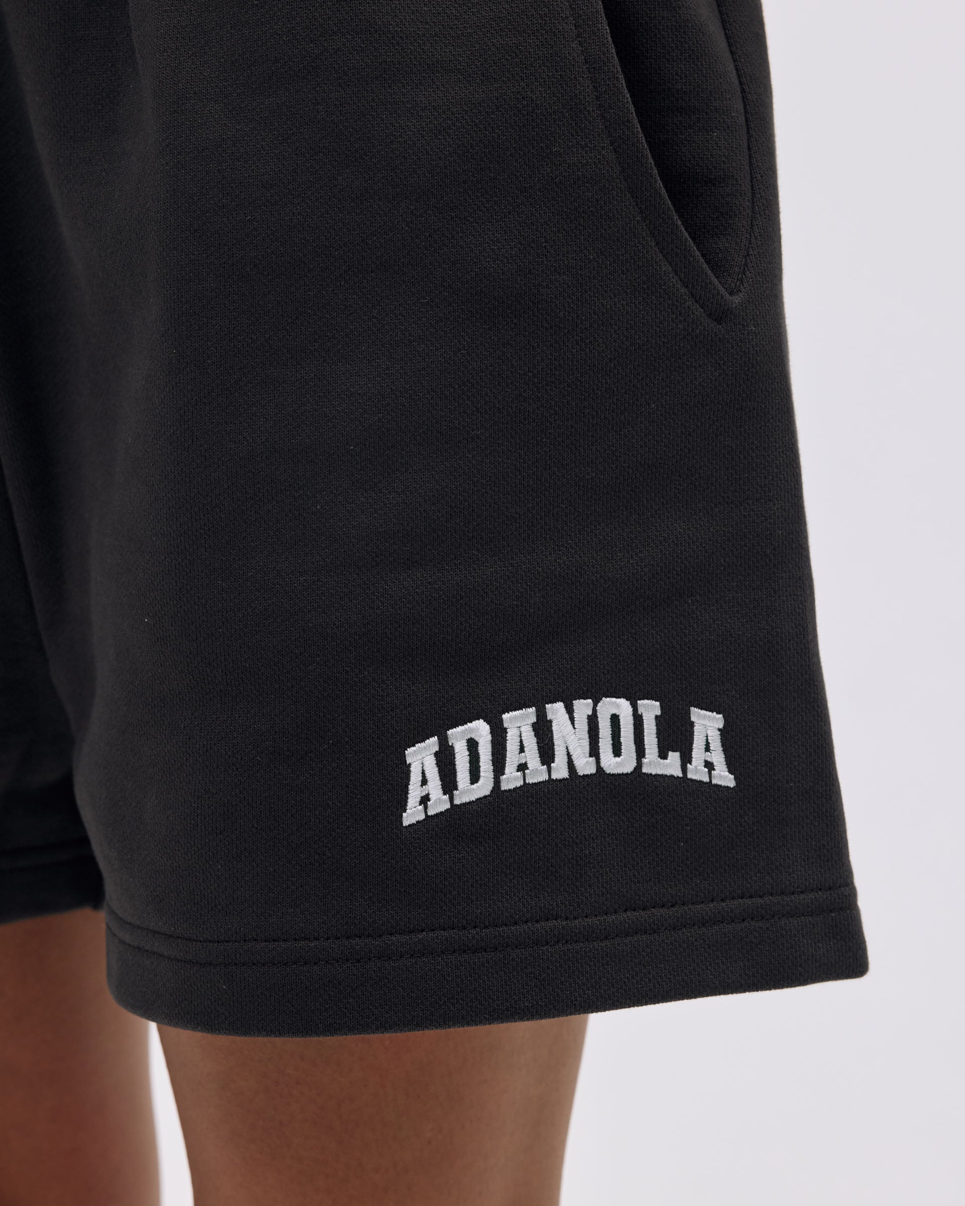 Varsity Sweat Shorts for Men & Women - Comfortable Cotton Blend Athletic Shorts in Coffee Bean & Marshmallow White - Perfect for Gym, Running, Lounge & Casual Wear