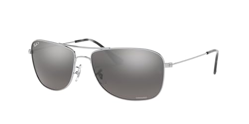 Silver/Polarized Grey Mirrored Silver