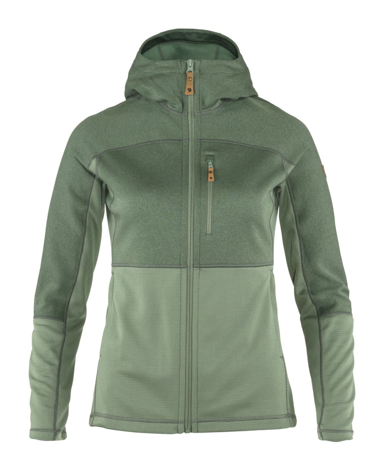 Fjallraven Abisko Trail Fleece Jacket for Women - Lightweight Hiking Fleece with Zipper Pockets - Perfect for Outdoor Adventures, Camping & Travel