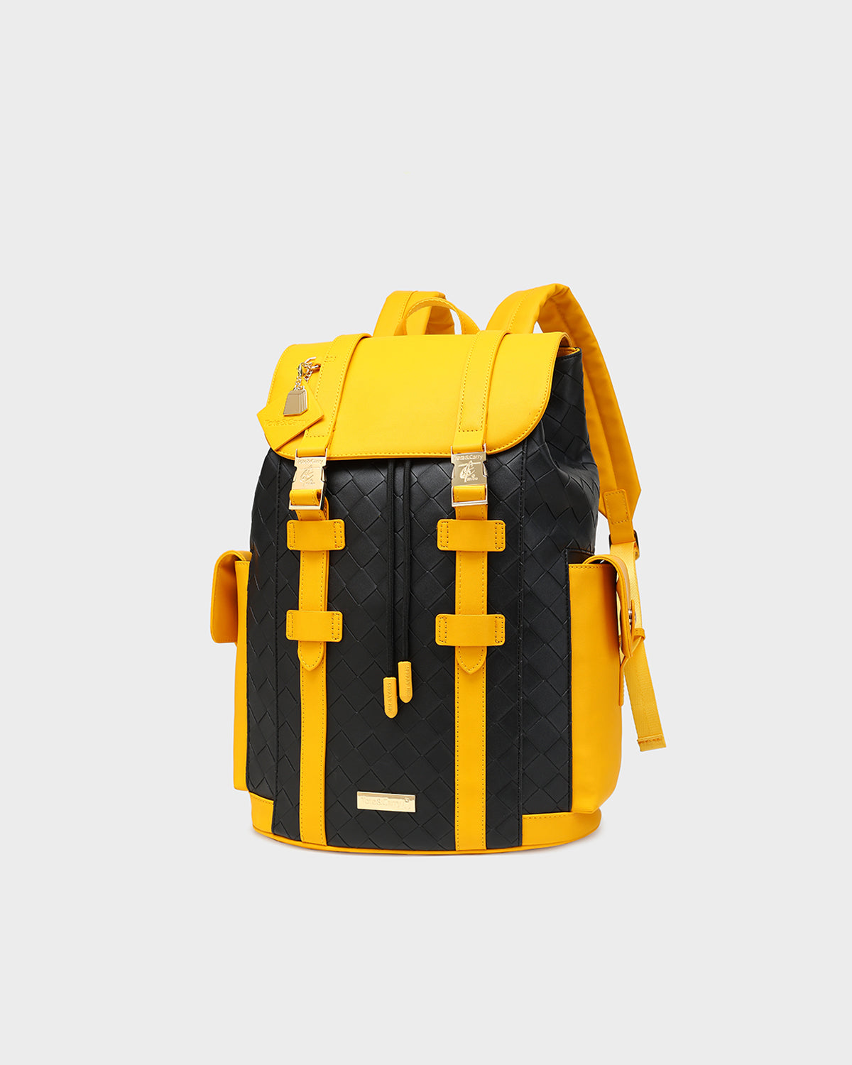 Bodega Explorer Backpack - Waterproof Travel Backpack for Men & Women, Black & Yellow Hiking Backpack with Laptop Compartment - Perfect for Outdoor Adventures, Commuting & School