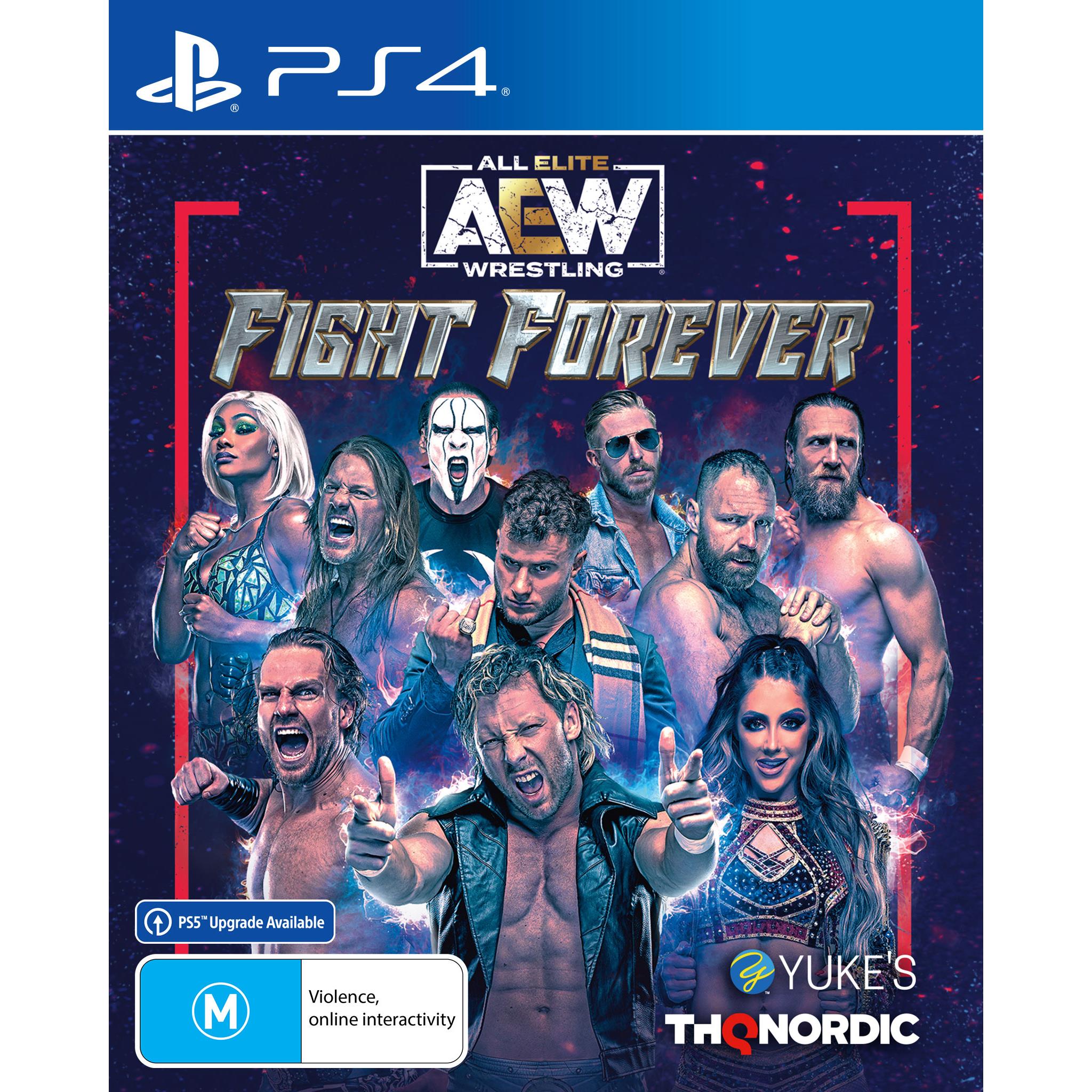 AEW: Fight Forever - Official Wrestling Video Game for PS5, Xbox & PC | Multiplayer Action, Career Mode & Online Battles | Perfect for Wrestling Fans & Gamers