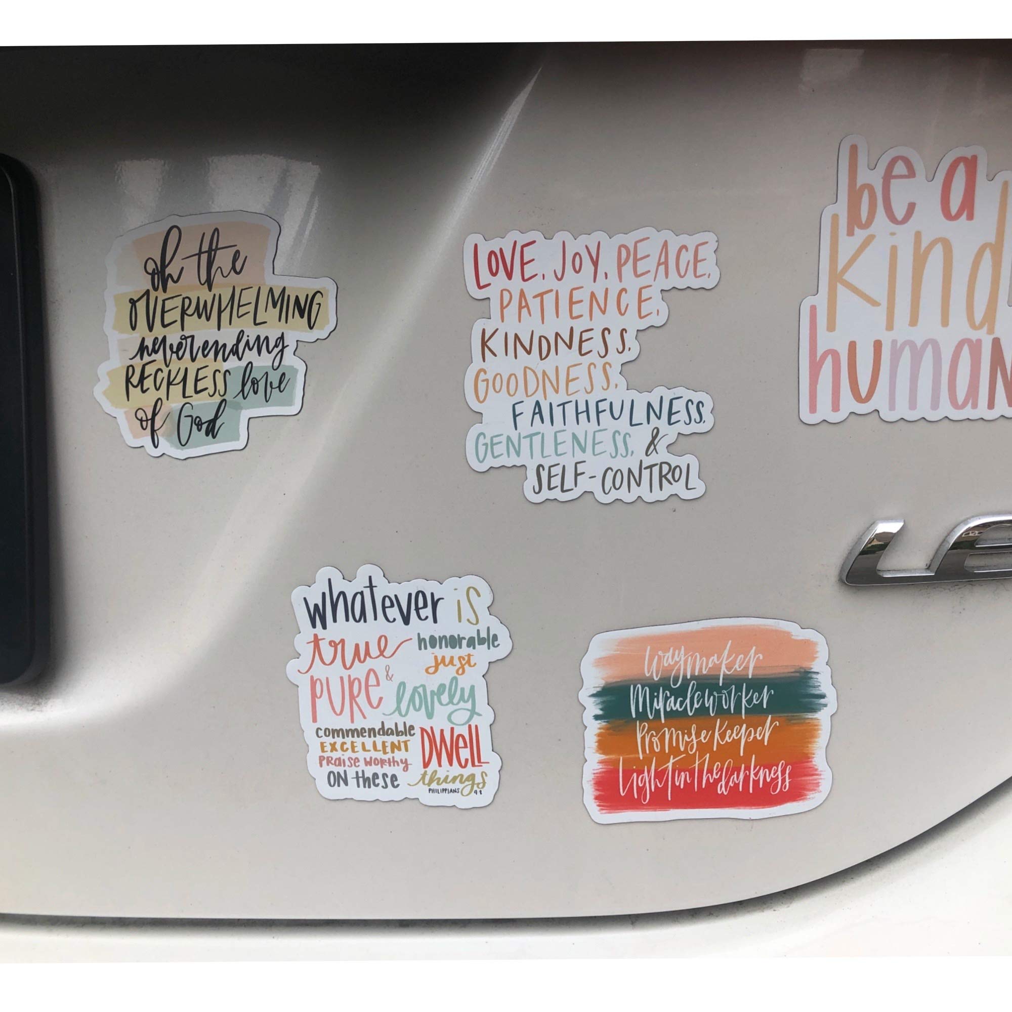 Cute Fridge Magnets with Inspirational Quotes - Never Forget How Wildly Capable You Are | Motivational Locker & Refrigerator Magnets for Home, Office & Gifts | Be Nice