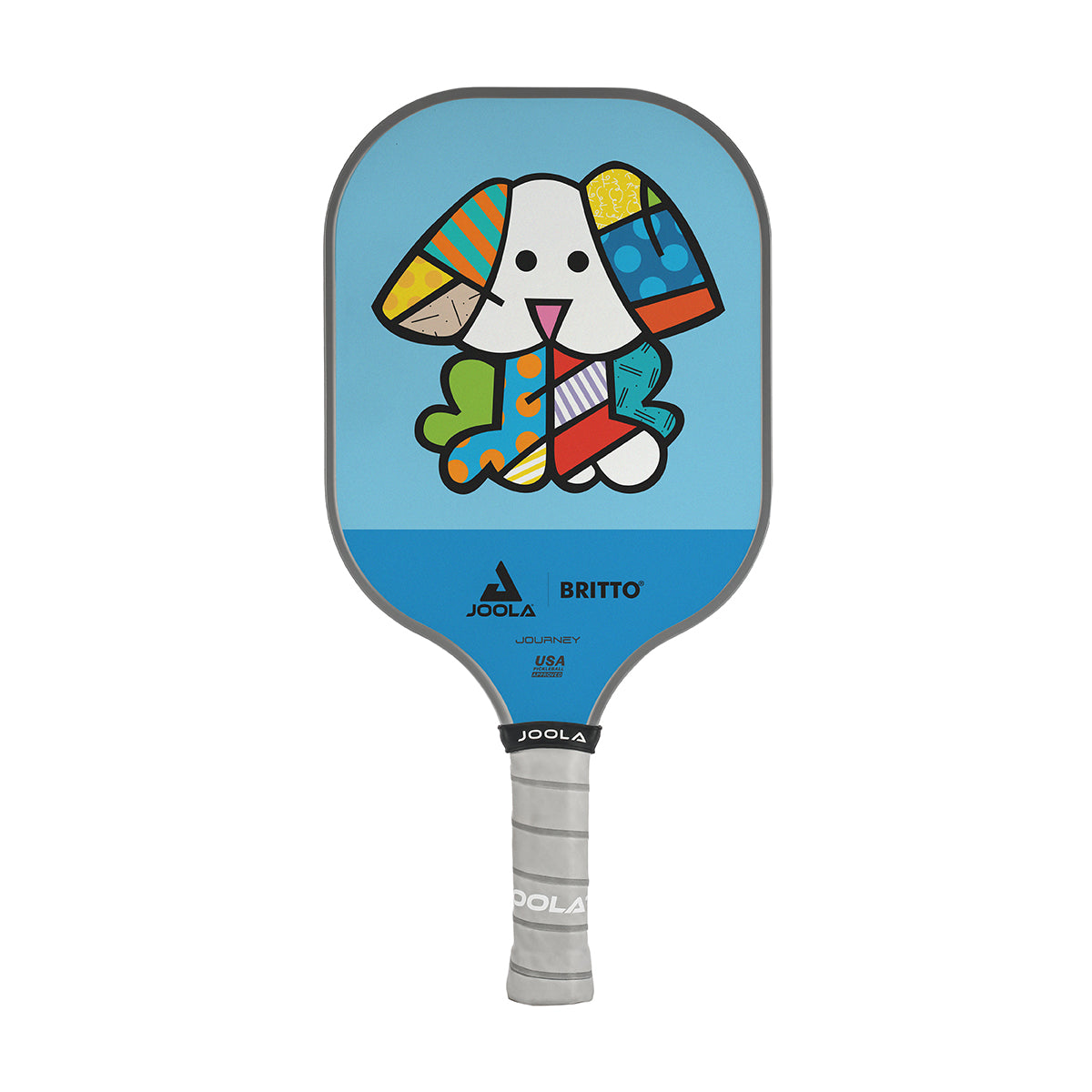 JOOLA BRITTO Pickleball Paddle - Premium Carbon Fiber Surface with Cushion Grip - USA Pickleball Approved - Perfect for Indoor & Outdoor Games, Tournaments & Recreational Play
