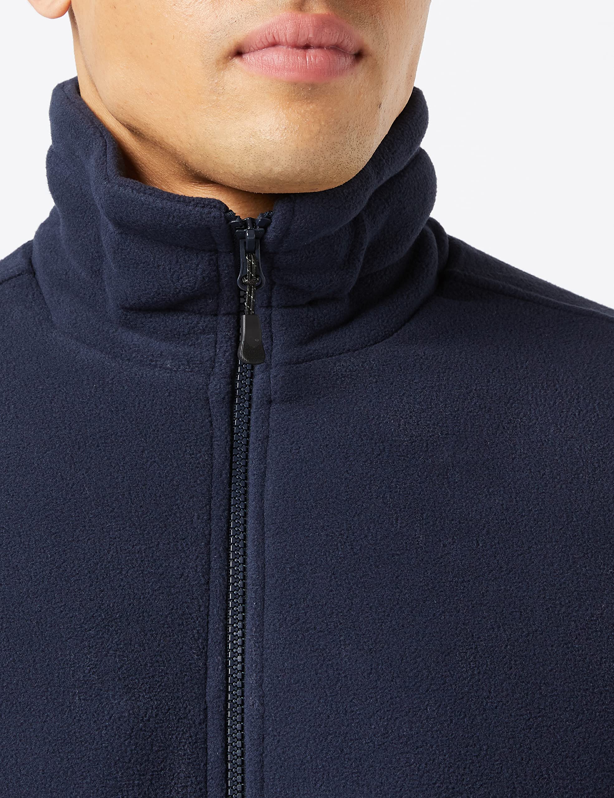 Men's Asgard II Quilted Insulated Fleece Jacket - Dark Navy, Size S (Chest 37-38