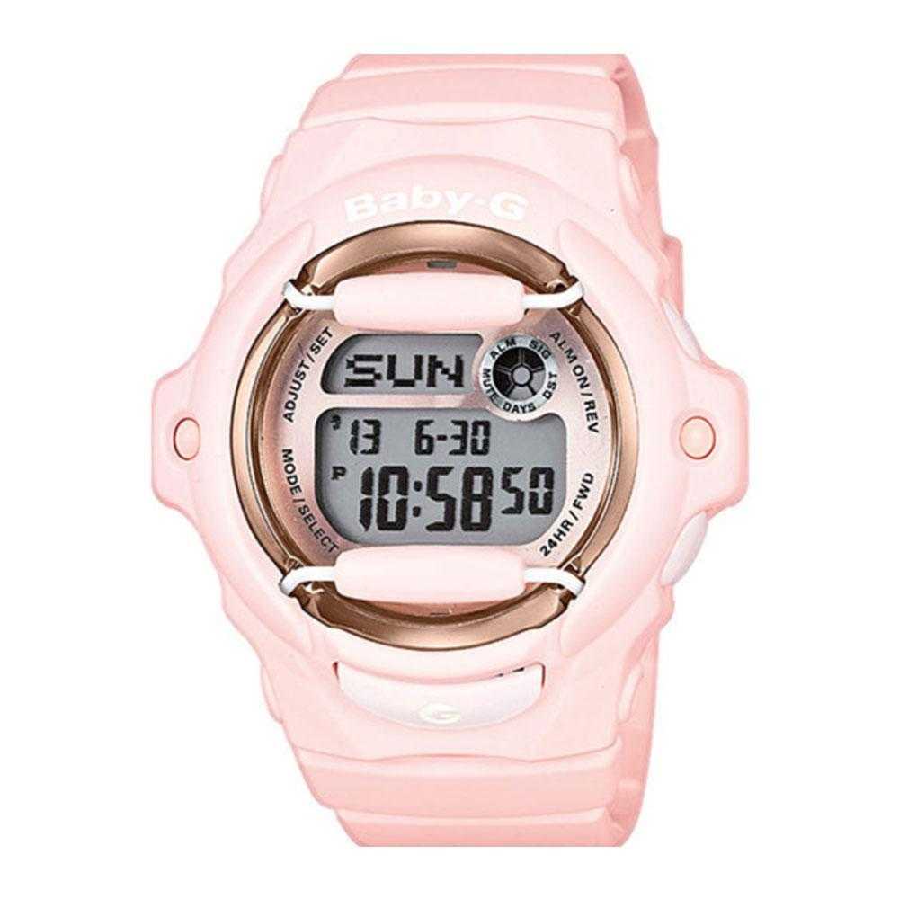 CASIO BABY-G BG-169G-4BDR Pink Resin Women's Digital Watch - Shock Resistant, Waterproof, Perfect for Sports, Fitness & Outdoor Activities