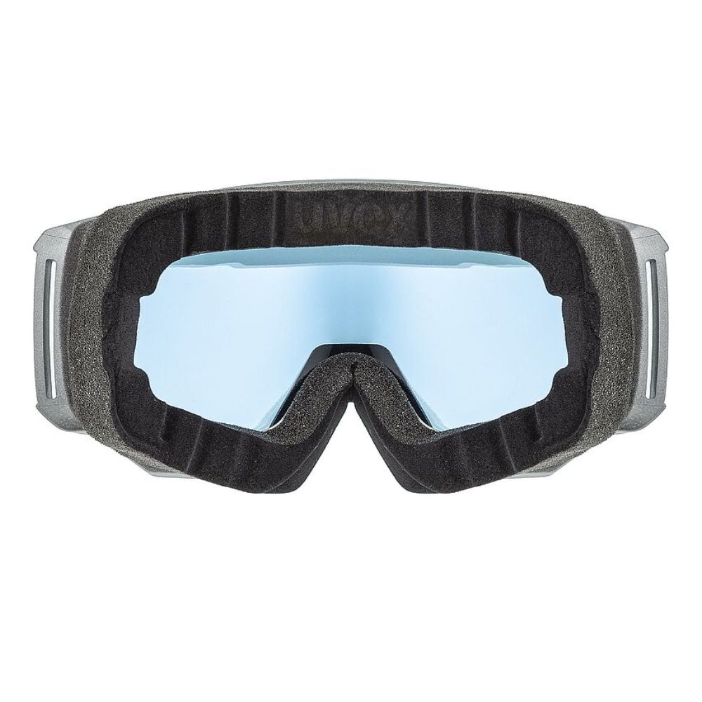 UVEX Athletic FM Adult Ski Goggles with Rhino Mat S2 Lens - Anti-Fog, UV Protection for Snowboarding & Winter Sports