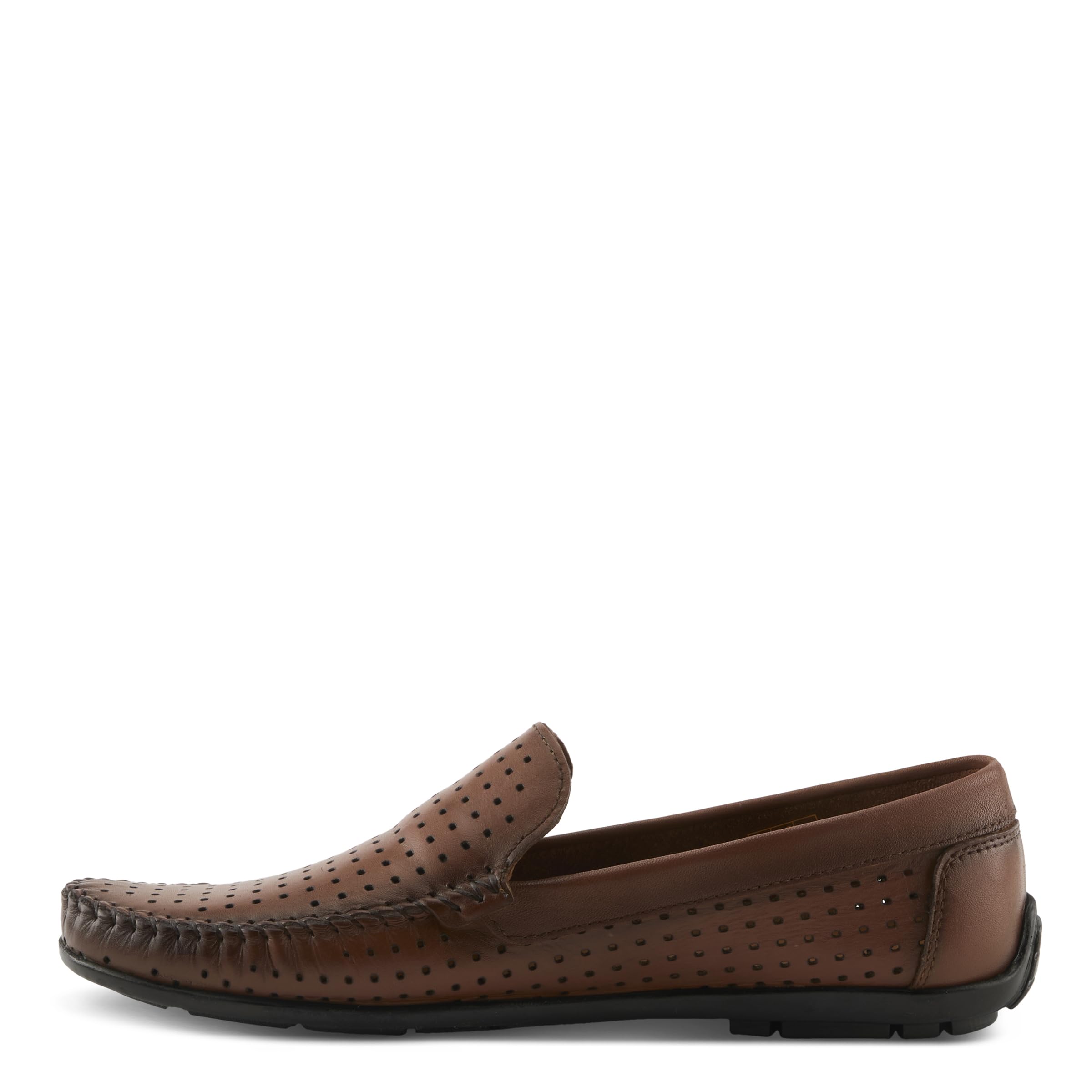 Spring Step Men's Crispin Slip-On Loafers - Comfortable Casual Shoes for Walking, Office & Travel - Breathable & Lightweight Slip-Ons for Men