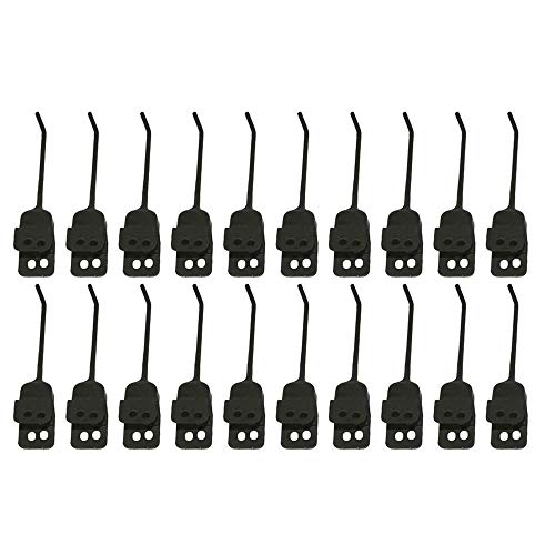 RAParts 850613 Set of 20 Mounted Rake Teeth Replacement for Ford New Holland LH 216 & 259 Tractor - Heavy Duty Hay Rake Tines for Farming & Field Maintenance